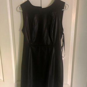 Calvin Klein super soft faux leather dress Size 10